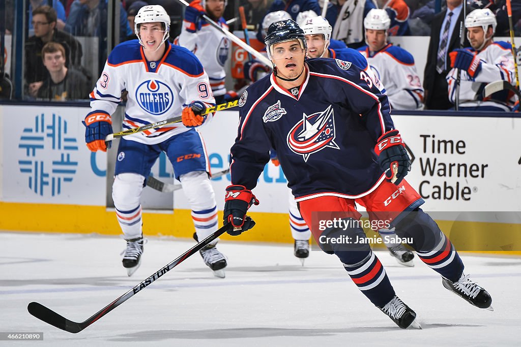 Edmonton Oilers v Columbus Blue Jackets