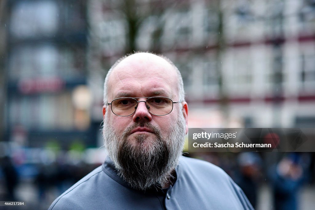 Islamists And Pegida Supporters Demonstrate In Wuppertal