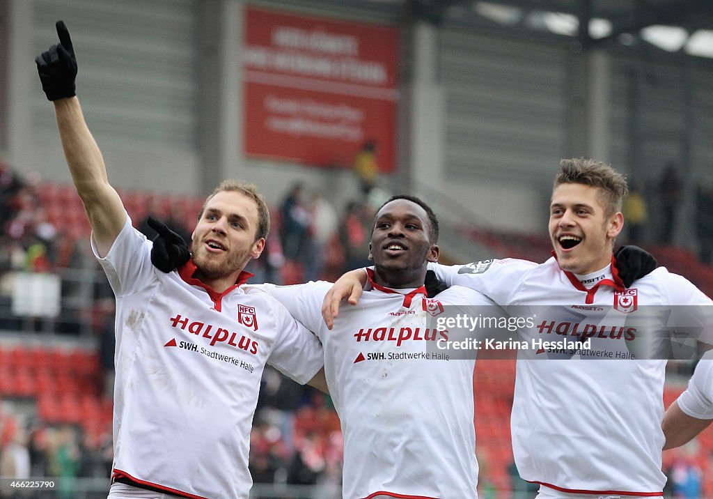 Hallescher FC v Energie Cottbus - 3. Liga