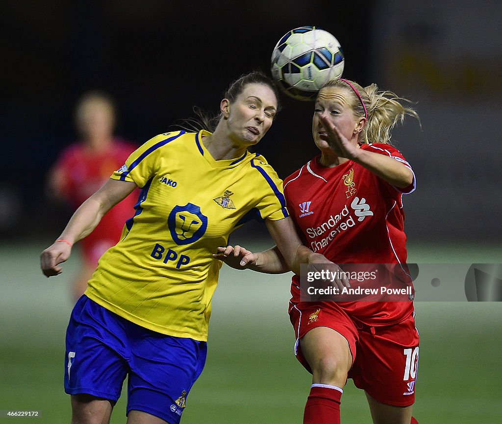 Liverpool Ladies v Doncaster Rovers Ladies