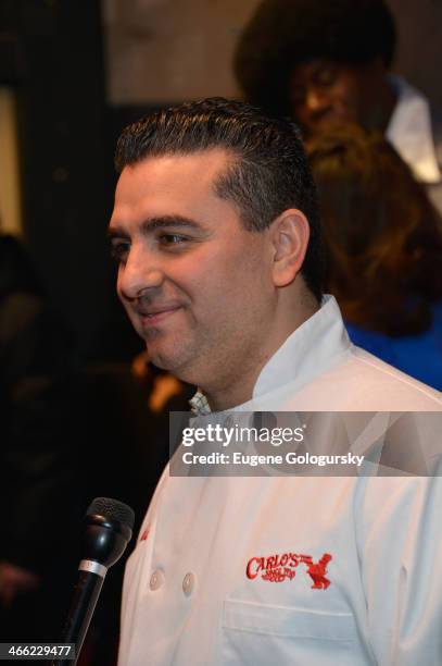 Buddy Valastro attends Time Warner Cable Studios And Aspire Bring Soul To The Big Game on January 31, 2014 in New York City.