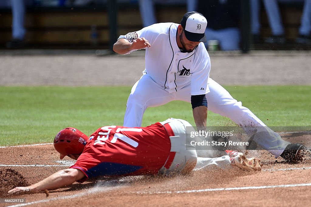 Philadelphia Phillies v Detroit Tigers