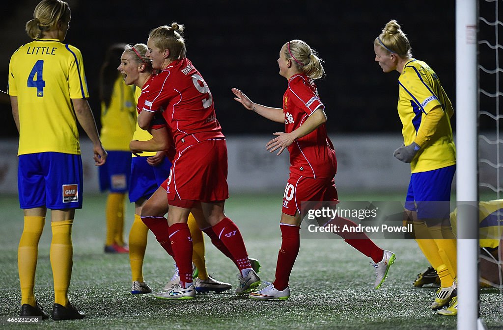 Liverpool Ladies v Doncaster Rovers Ladies