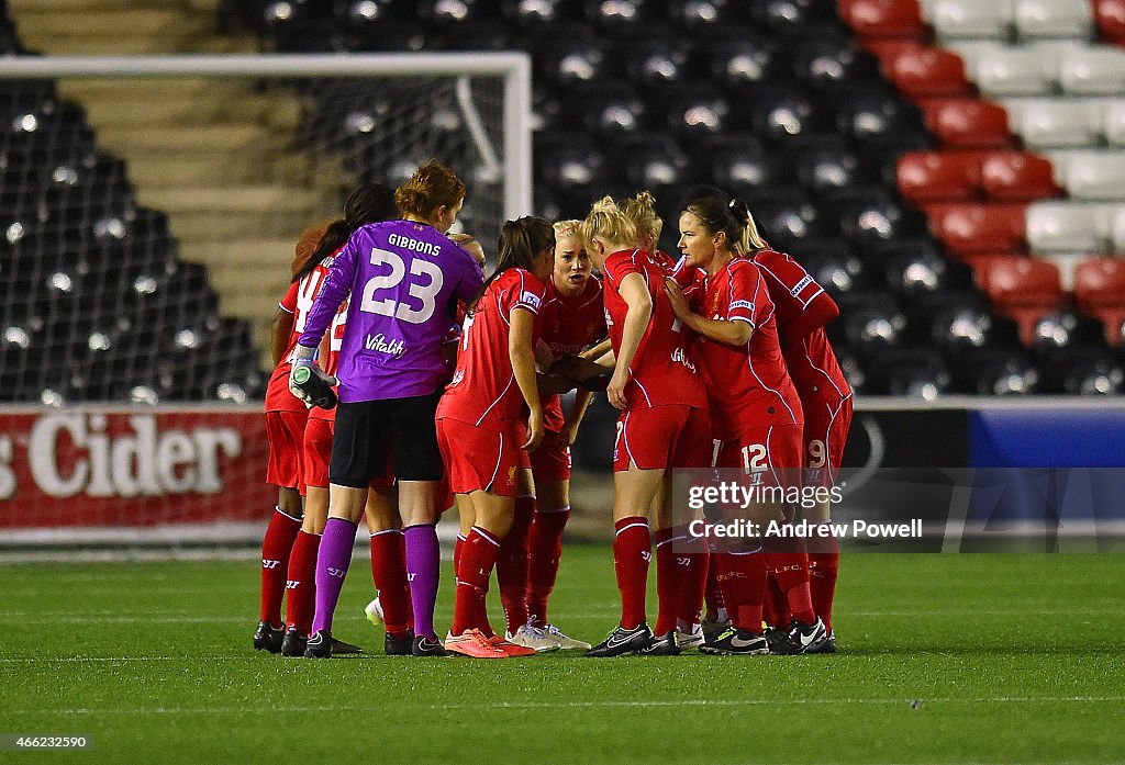 Liverpool Ladies v Doncaster Rovers Ladies