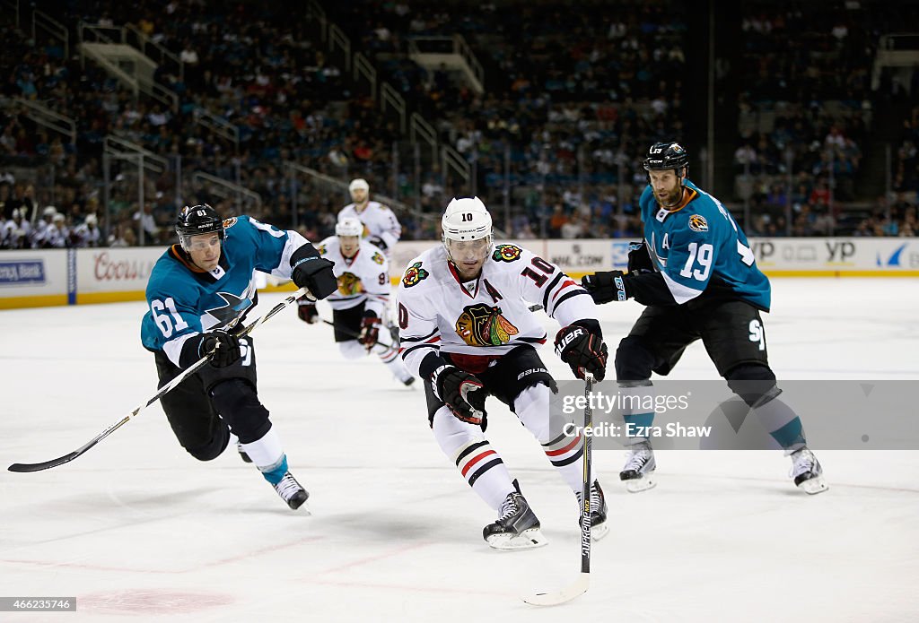 Chicago Blackhawks v San Jose Sharks