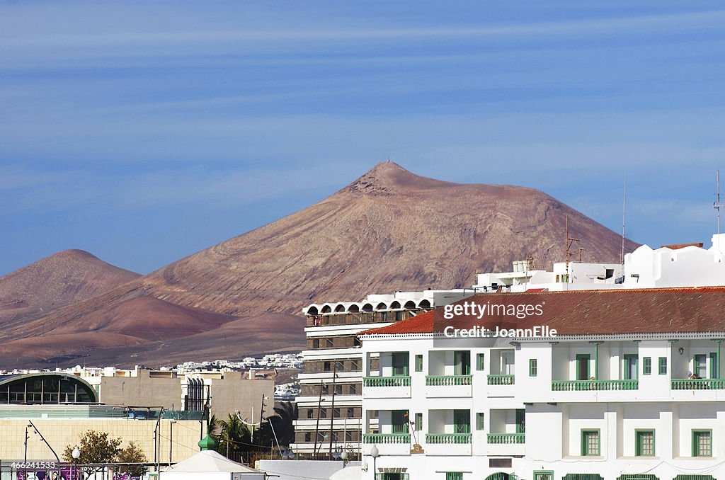 Montana Guatisea and Blanca, Arrecife, Lanzarote, Canary