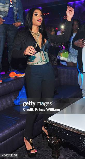 Joseline Hernandez attends at Prive on March 13, 2015 in Atlanta, Georgia.