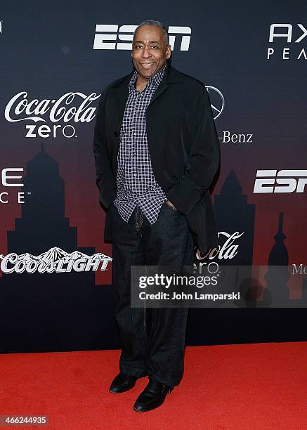 John Saunders attends 2014 ESPN The Party at Pier 36 on January 31, 2014 in New York City.