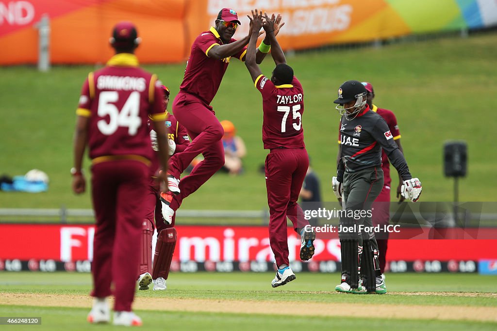 West Indies v United Arab Emirates - 2015 ICC Cricket World Cup