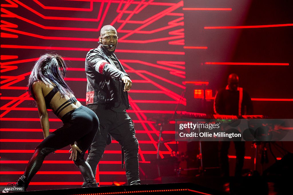 Usher Performs At Capital FM Arena In Nottingham