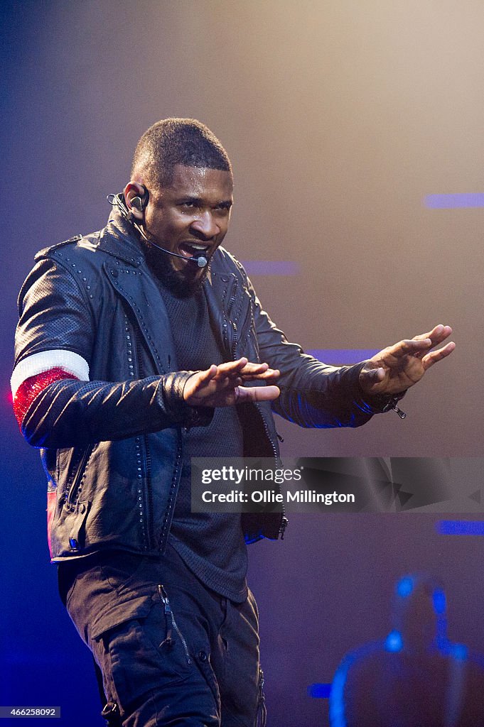 Usher Performs At Capital FM Arena In Nottingham