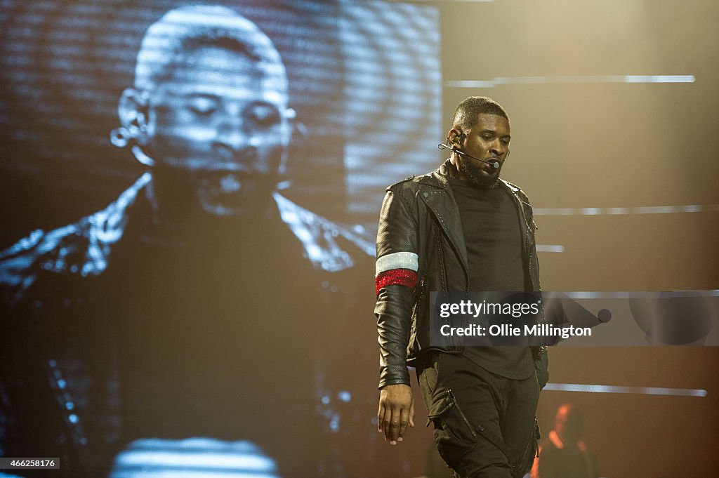 Usher Performs At Capital FM Arena In Nottingham