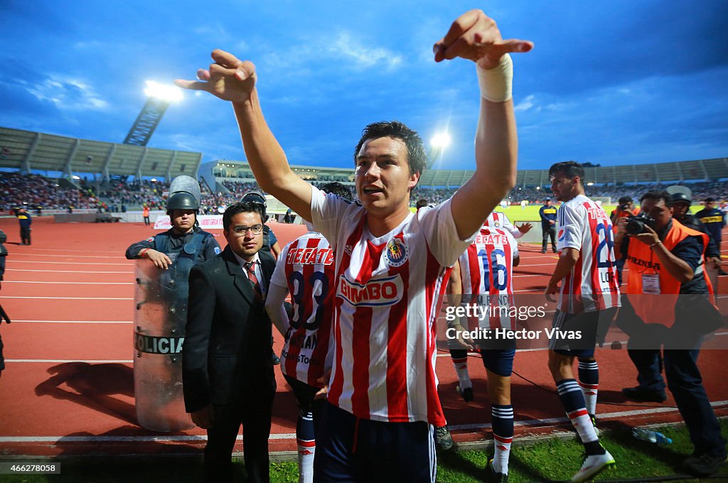 Puebla v Chivas - Clausura 2015 Liga MX