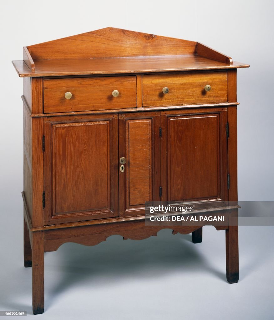 Teak cupboard. Colonial period...