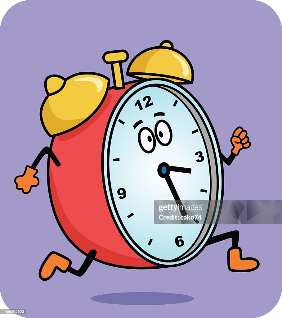 Running Clock High-Res Vector Graphic - Getty Images