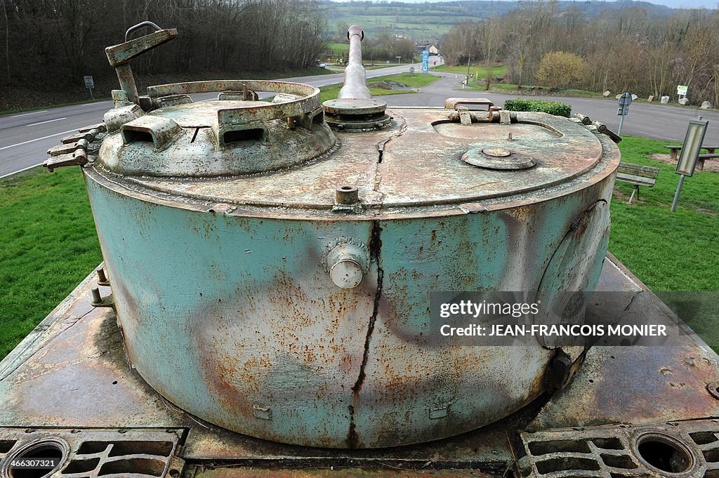 FRANCE-WWII-DDAY-HERITAGE-TANK-RESTORATION