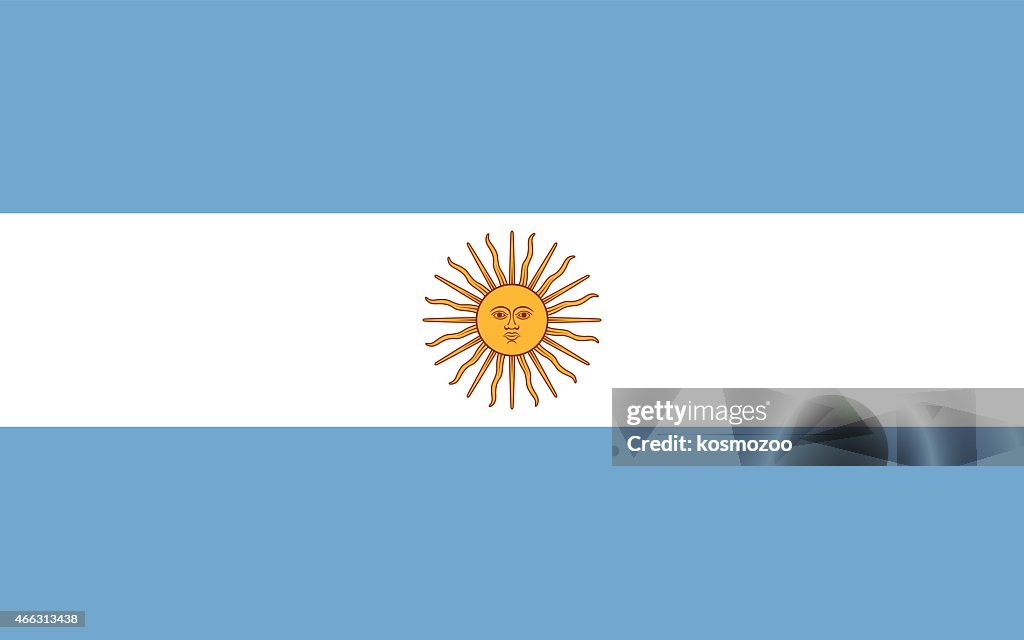 Argentinische Flagge