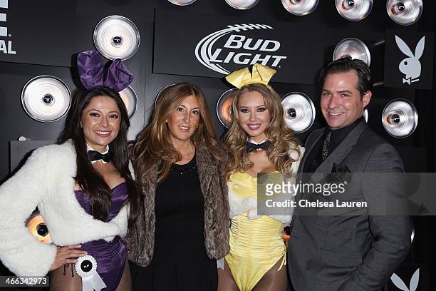 Playboy Playmate Miss August 2004 Pilar Lastra, Iconix Brand Group CMO Dari Marder, Playboy Playmate Miss September 2011 Tiffany Toth and Playboy...