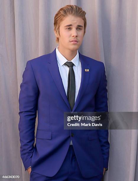 Honoree Justin Bieber attends The Comedy Central Roast of Justin Bieber at Sony Pictures Studios on March 14, 2015 in Los Angeles, California.