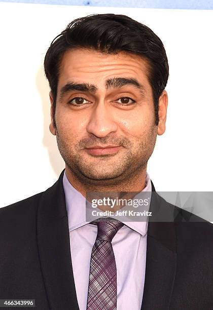 Comedian Kumail Nanjiani attends The Comedy Central Roast of Justin Bieber at Sony Pictures Studios on March 14, 2015 in Los Angeles, California.