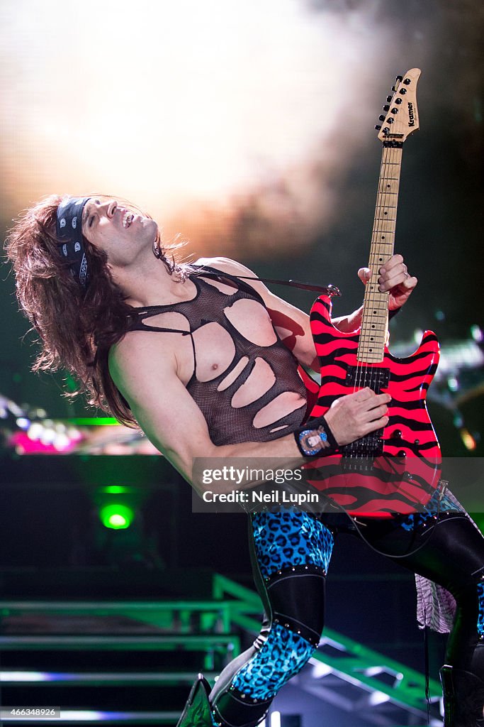 Steel Panther Perform At Wembley Arena In London