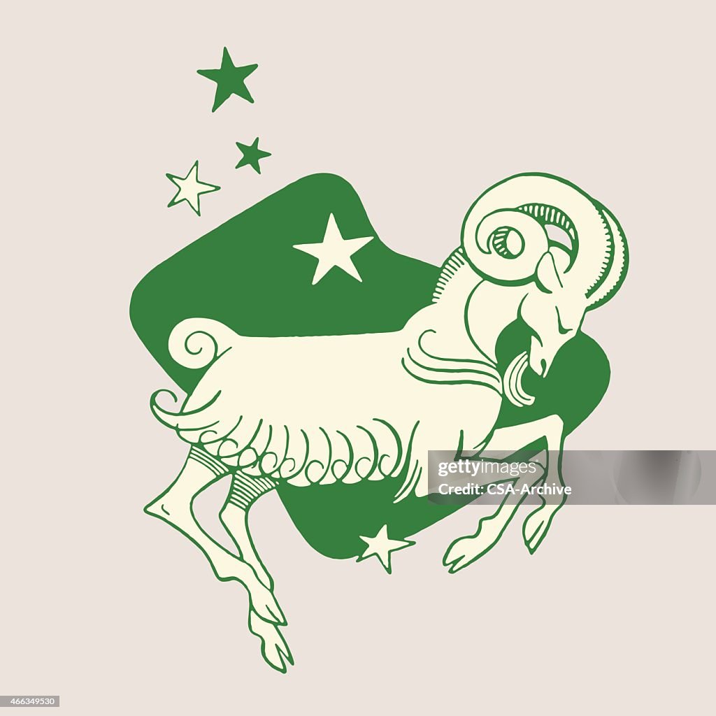 Widder Zodiac-Symbol