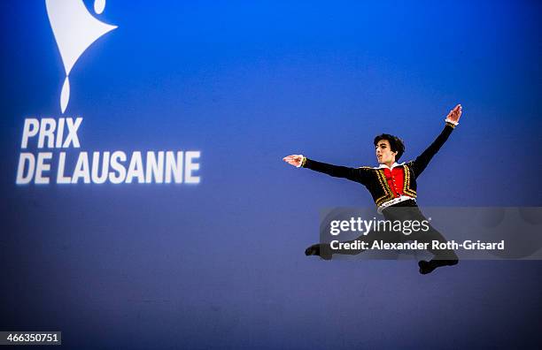 Pogossian Garegin of France, from Conservatoire National Superieur de Musique et de Danse de Lyon, performs during classical selections of the 42th...