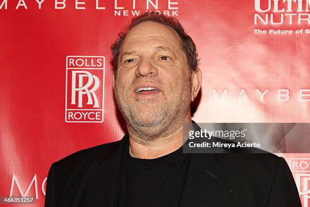 Harvey Weinstein attends the Super Bowl XLVIII Party Hosted By Shape And Men's Fitness at Cipriani 42nd Street on January 31, 2014 in New York City.