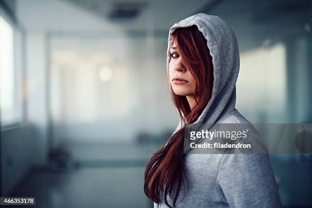 teen problems - hood clothing stock pictures, royalty-free photos & images