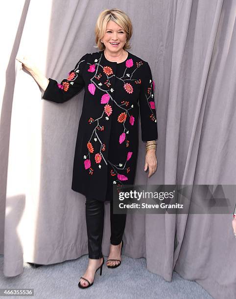 Martha Stewart arrives at the Comedy Central Roast Of Justin Bieber on March 14, 2015 in Los Angeles, California.