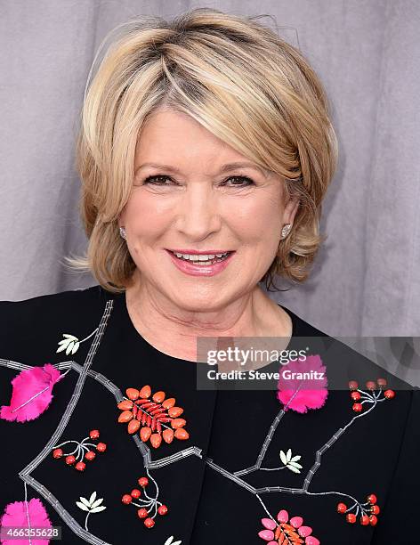 Martha Stewart arrives at the Comedy Central Roast Of Justin Bieber on March 14, 2015 in Los Angeles, California.