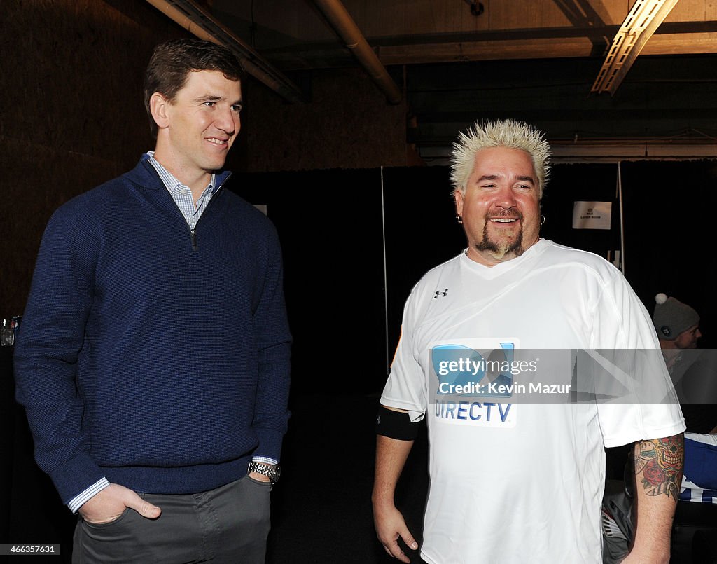 DirecTV Beach Bowl - Backstage