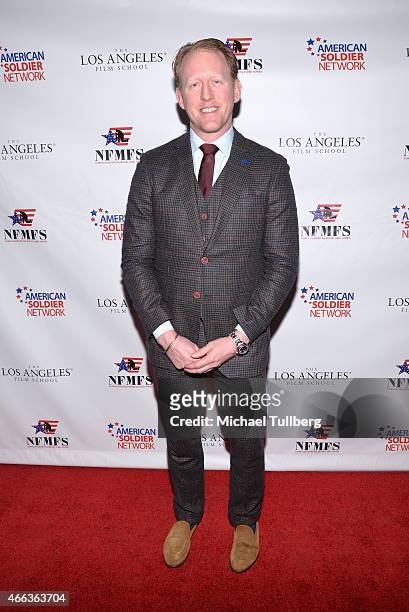 Former Navy SEAL and Valor Award honoree Robert J. O'Neill attends the Salute to Heroes Service Gala to benefit the National Foundation for Military...