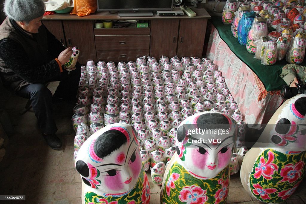 Traditional Clay Dolls In Binzhou