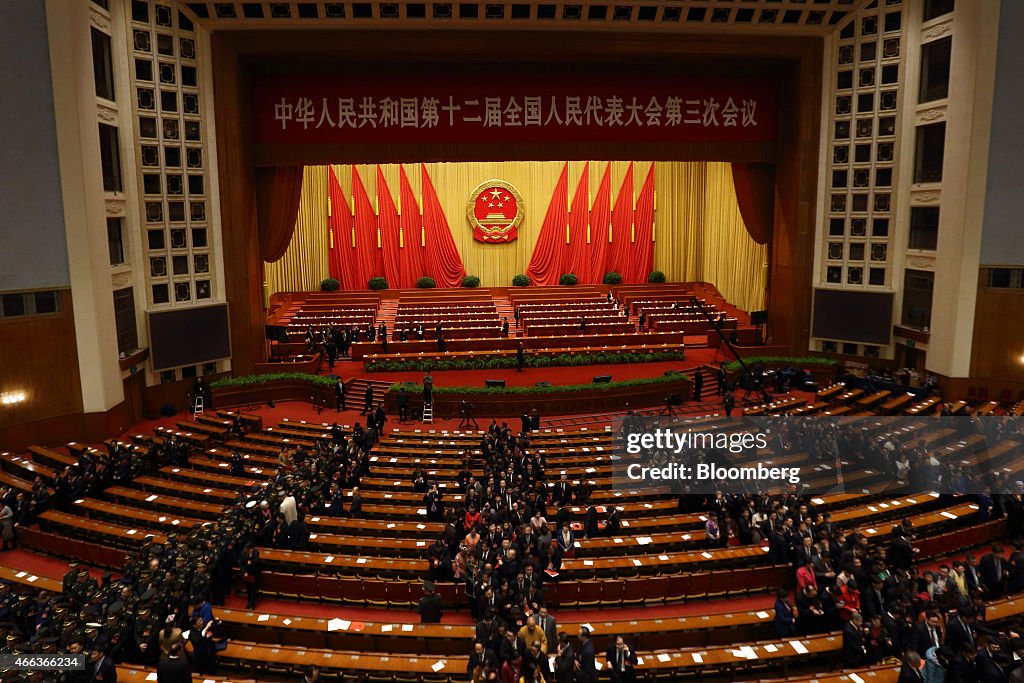 Closing Of China's National People's Congress