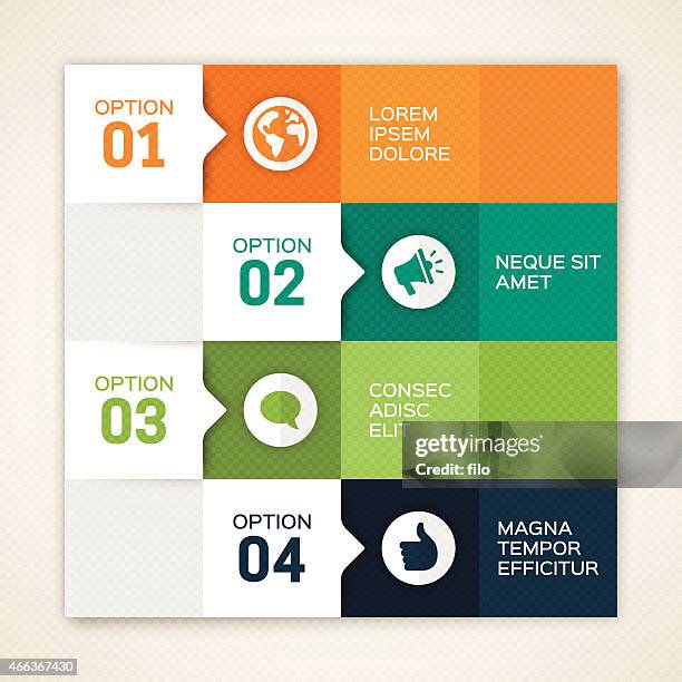 color options design infographic template - artists palette stock illustrations