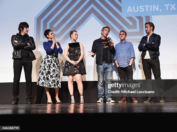 Composer Johnny Jewel, actors Eva Mendes, Saoirse Ronan, Ben Mendelsohn and Iain De Caestecker, and director/writer Ryan Gosling take part in a Q&A...