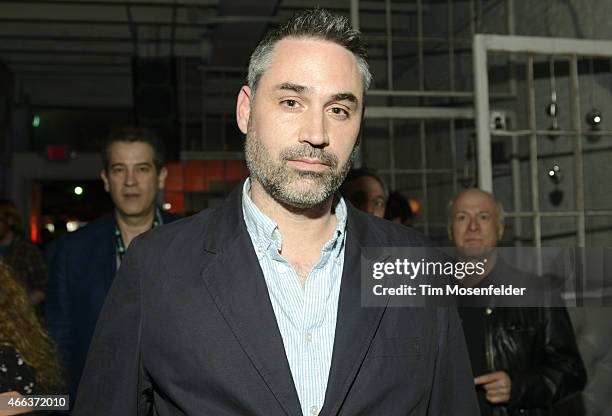 Alex Garland attends the SXSW "Ex Machina" Premiere Party at the Swan Dive nightclub on March 15, 2015 in Austin, Texas.