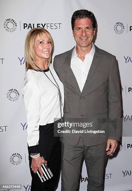 Executive producer Steven Levitan and wife Krista Levitan attend the "Modern Family" event at The Paley Center For Media's 32nd Annual PALEYFEST LA...