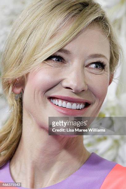 Cate Blanchett arrives at the Australian premiere of Disney's Cinderella at the State Theatre on March 15, 2015 in Sydney, Australia.