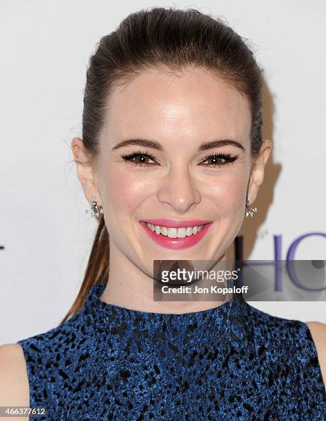 Actress Danielle Panabaker arrives at The Paley Center For Media's 32nd Annual PALEYFEST LA - "Arrow" And "The Flash" at Dolby Theatre on March 14,...