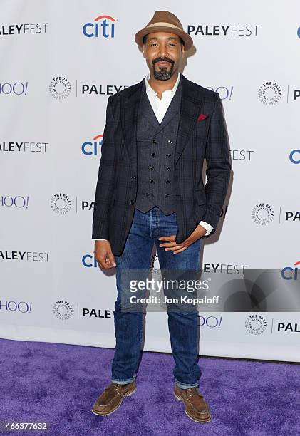 Actor Jesse L. Martin arrives at The Paley Center For Media's 32nd Annual PALEYFEST LA - "Arrow" And "The Flash" at Dolby Theatre on March 14, 2015...