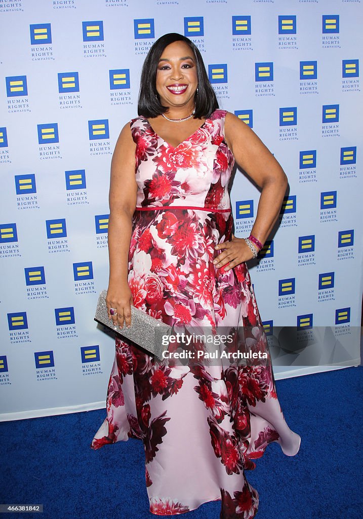 2015 Human Rights Campaign Los Angeles Gala Dinner