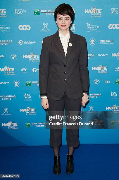 Pauline Etienne attends 'Les Magritte Du Cinema 2014' at Square Brussels on February 1, 2014 in Brussel, Belgium.