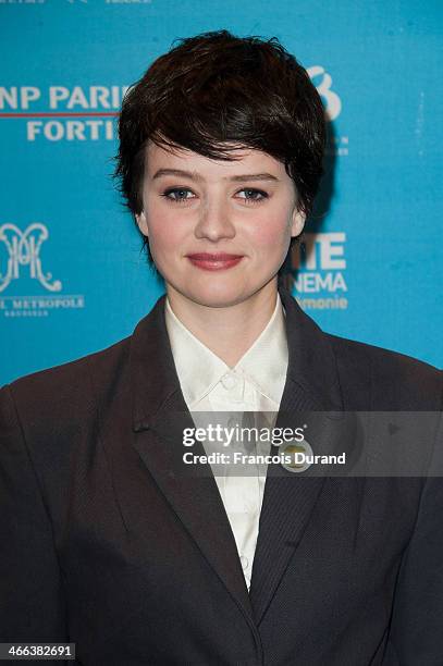 Pauline Etienne attends 'Les Magritte Du Cinema 2014' at Square Brussels on February 1, 2014 in Brussel, Belgium.