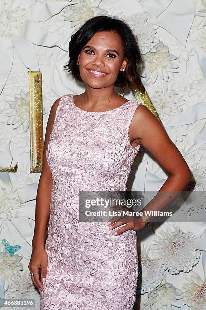 Miranda Tapsell arrives at the Australian premiere of Disney's Cinderella at the State Theatre on March 15, 2015 in Sydney, Australia.