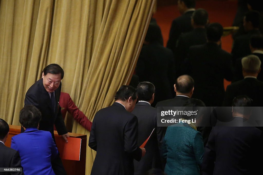 China's National People's Congress - Closing Ceremony