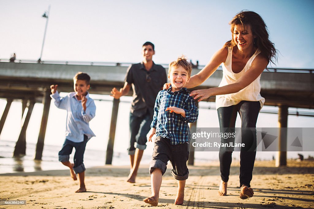 Fun Family at Venice Beach