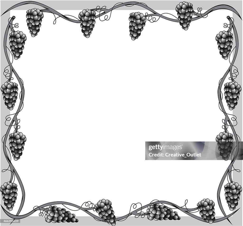 Grapevine Frame Grapevine Frame High-Res Vector Graphic - Getty Images
