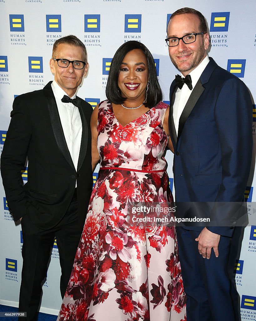 2015 Human Rights Campaign Los Angeles Gala Dinner - Arrivals